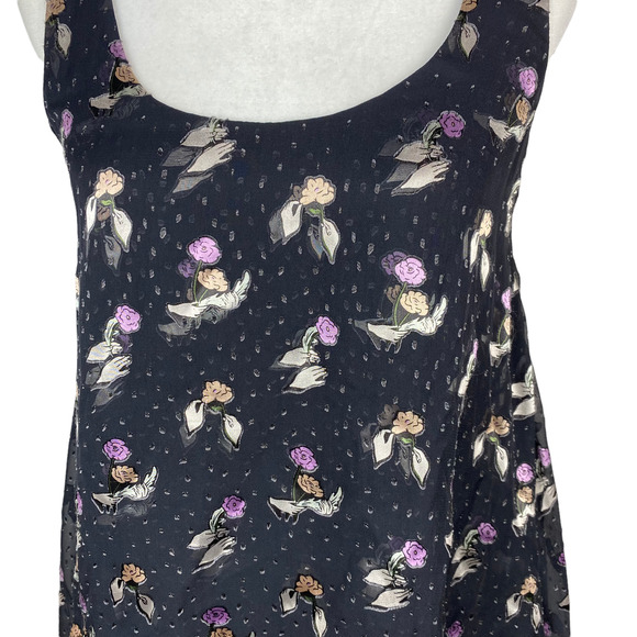 Opening Ceremony Gestures Floral Burnout Dress Size 2 - Picture 5 of 13